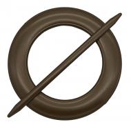 Декор Коло d150 мм коричневий С001-14 MISLT