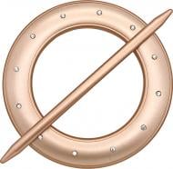 Декор Коло зі стразами d150 мм сатин С002-7 MISLT