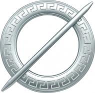 Декор Коло Афіни d150 мм срібло С003-4 MISLT