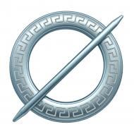 Декор Коло Афіни d150 мм синій С003-10 MISLT