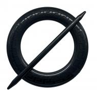 Декор Круг Афины d150 мм черный С003-12а MISLT