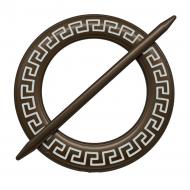 Декор Коло Афіни d150 мм коричневийС003-14 MISLT