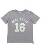 Футболка для мальчиков Luna Kids Good Style р.152 серый 0051