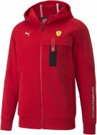 Джемпер Puma Ferrari Race Hooded Swt Jkt 53168302 р. 2XL красный