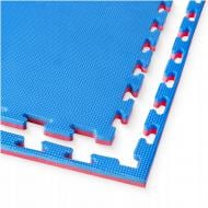 Коврик 4fizjo 100x100x2 cм Mat Puzzle EVA Blue/Red (P-5907739310002) красный/синий