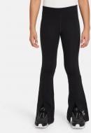 Брюки Nike G NSW AIR HR TGHT FLARE FN8623-010 р. S черный