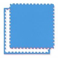 Килимок 4fizjo 100x100x4 см Mat Puzzle EVA Blue/Red (P-5907739310668) червоний/синій