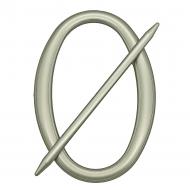 Декор Овал 180х125 мм сатин D0001-7 MISLT