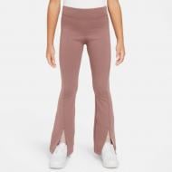 Брюки Nike G NSW AIR HR TGHT FLARE FN8623-208 р. S бежевый