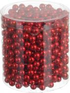 Декорация новогодняя Бусы красные 0,8х800 см