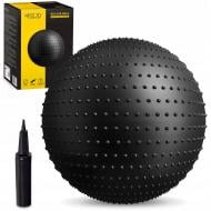 Мяч для фитнеса 4fizjo (фитбол) массажный Anti-Burst Black (P-5905973400237) d65 см 4FJ0618