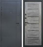 Дверь входная Двері БЦ Верховина-2 черный муар / царга шале 2050x960 мм левая