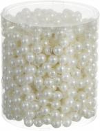 Декорация новогодняя Бусы белые 0,8х800 см