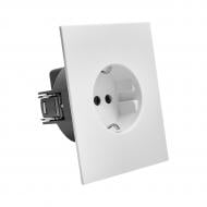 Розетка бытовая с заземлением HausMark INO IP20 белый PS-SG-GP-White Розетка бытовая с заземлением HausMark INO IP20 белый PS-SG-GP-White