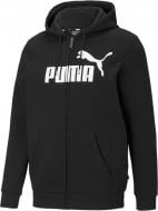 Толстовка Puma ESS Big Logo FZ Hoodie 58669801 р. L черный