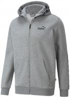 Толстовка Puma POWER FZ Hoodie 58939603 р. M серый