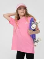 Футболка 4F 4FJSS22TTSHF078-54N р.122 розовый