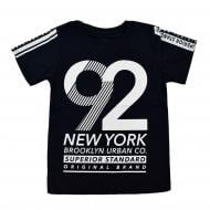 Футболка для мальчика Maccaboy 9093 з цифрою 92 р.134 темно-синий