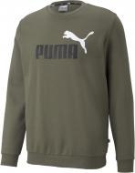Джемпер Puma ESS+ 2 Col Big Logo Crew 58676244 р. L зеленый Джемпер Puma ESS+ 2 Col Big Logo Crew 58676244 р. L зеленый