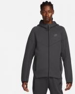 Джемпер Nike M NK TCH FLC FZ WR HOODIE FB7921-060 р.M серый