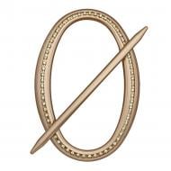 Декор Овал Элит 180х125 мм медь D0003-8 MISLT