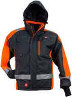 Куртка робоча URGENT р. M зріст універсальний GL-8368 сірий із помаранчевим