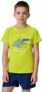 Футболка 4F TSHIRT M3284 4FJWSS26TTSHM3284-45S р.152 желтый