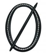 Декор Овал Элит 180х125 мм черный D0003-12а MISLT