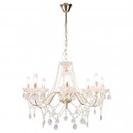 Люстра подвесная Victoria Lighting Nomi/SP8 8xE14 золотой