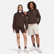 Джемпер Nike M NSW CLUB HOODIE PO BB BV2654-237 р.S коричневый