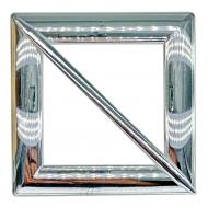 Декор Квадрат 150х150 мм срібло глянець V0001-2 MISLT