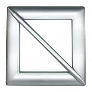 Декор Квадрат 150х150 мм серебро V0001-4 MISLT