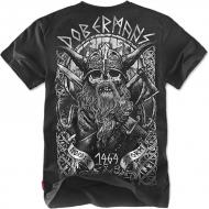 Футболка Dobermans Aggressive TS58 Viking II р. L черный