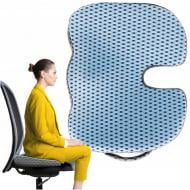 Подушка ортопедическая для сидения 35x45x7 см Sky Blue (P-5907739318787) 4fizjo 35x45 см голубой