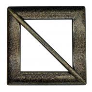 Декор Квадрат 150х150 мм старе золото V0001-15 MISLT