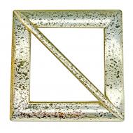 Декор Квадрат 150х150 мм мокре золото V0001-1а MISLT