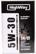 Моторна олива напівсинтетична HighWay SN/CF 5W-30 4 л (10117)