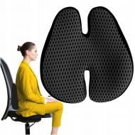 Подушка ортопедическая для спины 41x40 см Black (P-5907739318763) 4fizjo 41x40 см черный