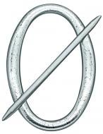 Декор Овал 2 180х125 мм мокре срібло/срібло D004-2a-4 MISLT Декор Овал 2 180х125 мм мокре срібло/срібло D004-2a-4 MISLT