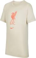 Футболка Nike LFC B NK TEE EVERGREEN CREST CZ8249-238 р.M бежевый