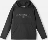 Худи унисекс Reima Lupaus р.104 черный 5200122A-9990