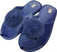 Тапки домашние Gemelli Пух 4 р. 37 синий