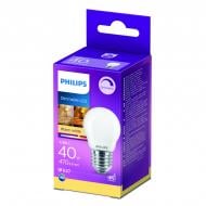 Лампа світлодіодна Philips FIL DIM P45 4,5 Вт E27 2700 К 220 В прозора 929002430266