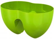 Горщик для квітів Scheurich SkyBalcon фігурний 6,6 л зелений