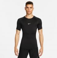 Футболка Nike M NP DF TIGHT TOP SS FB7932-010 р.M черный