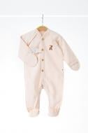 Человечек для девочки Mag Baby утеплённый "Cozy" р.62 молочный 134421
