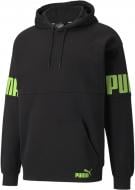 Худи Puma POWER Colorblock Hoodie 84610351 р. M черный