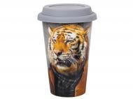 Чашка с крышкой Тигр 400 мл 924-617 Lefard
