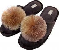 Тапки домашние Gemelli Шар 2 р. 36 коричневый