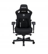 Кресло игровое Anda Seat Kaiser 3 Pro Size XL Black Fabric розовый